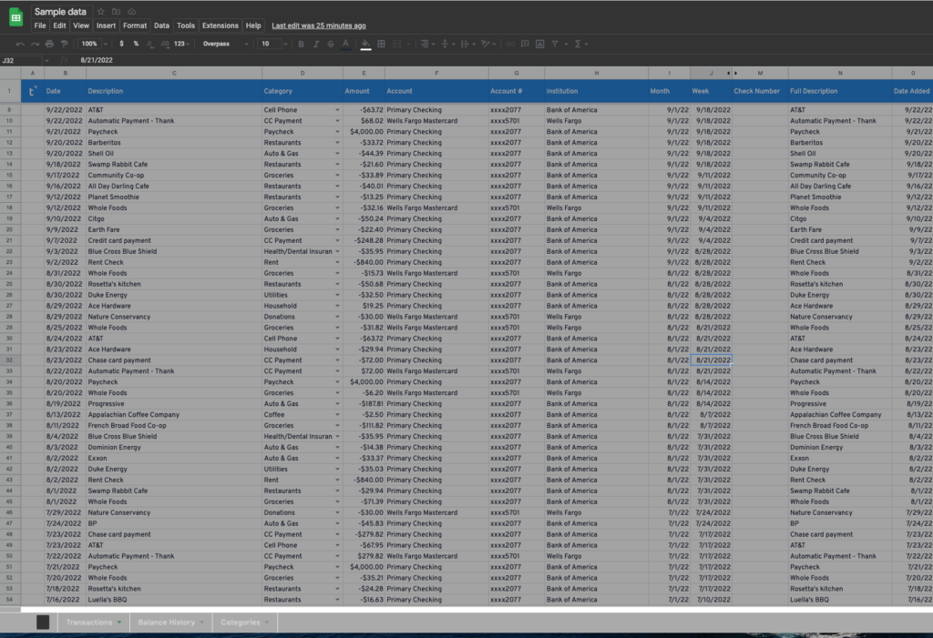 Screenshot showing how the Google Sheets app looks like witch flags enabled. 