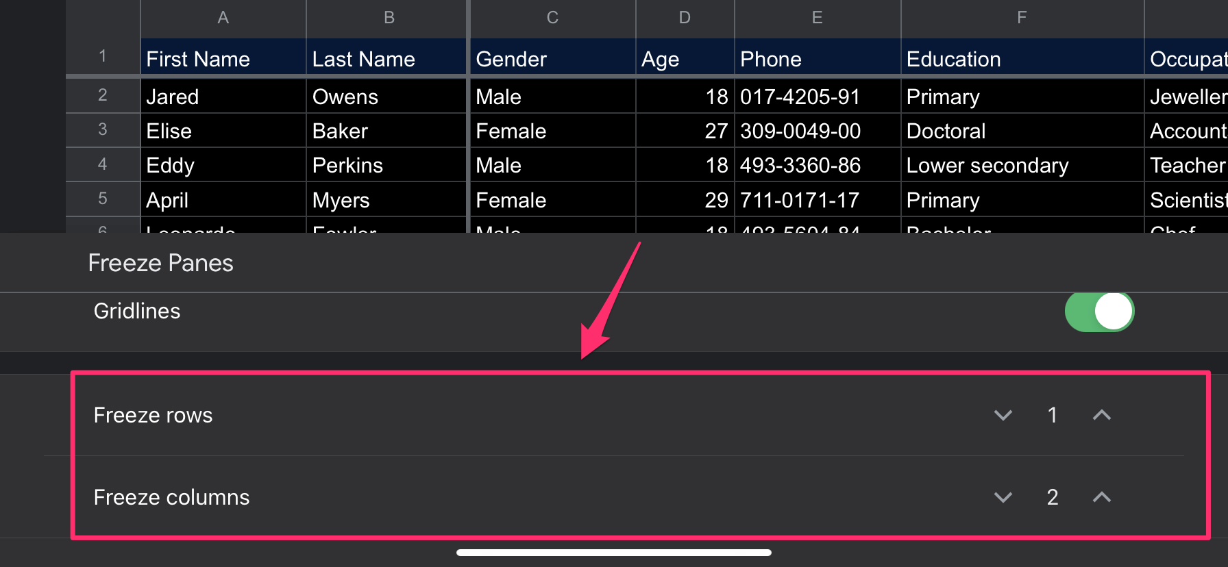 how-to-freeze-in-google-sheets-rows-columns-and-panes