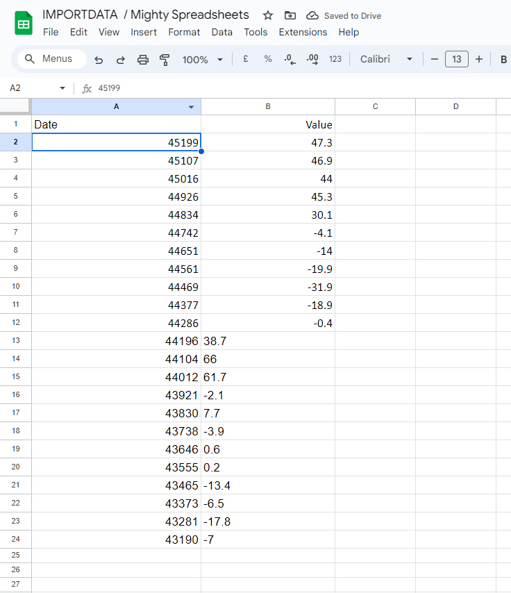 Import Data - Real-Life Example