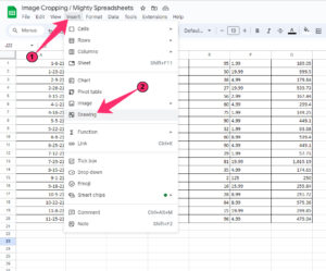 Spreadsheet Insert Image Tutorial The Ultimate Google Sheets Image Cropping Tutorial - Mighty Spreadsheets